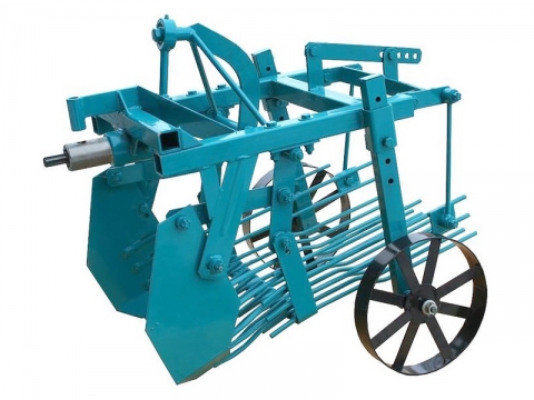 Грохотно-вибрационная картофелекопалка Акимов ККМ-2A для мотоблоков Беларус - МТЗ