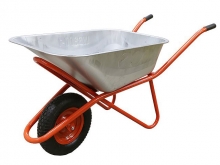 Тачка садовая Eco WB300-1 одноколесная с усиленной рамой