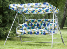 Садовые качели Olsa Бари С821 с двумя подушками