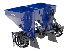 Двухрядная картофелесажалка Скаут PL-70/2 с двумя бункерами по 70 литров для минитрактора Двухрядная картофелесажалка Скаут PL-70/2 с двумя бункерами по 70 литров для минитрактора