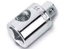 Переходник 1/2"(М) x 3/8"(П) x 12,7 мм с отверстием Toptul CAGA1612